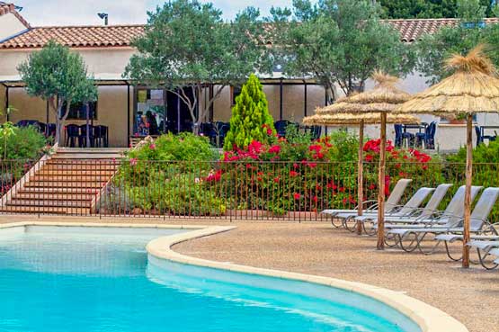 location piscine camping ombre des oliviers carcassonne